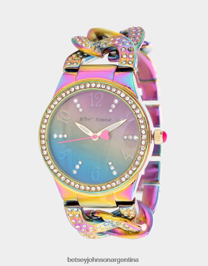 Betsey Johnson mujer Betsey tiempo vinculado reloj multi joyas DTLJP8323