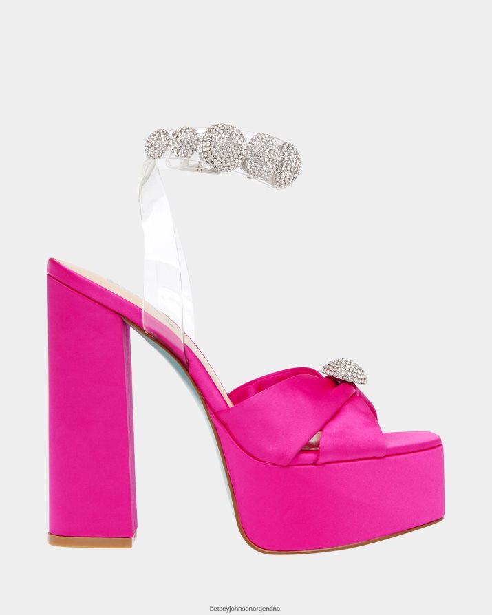 Betsey Johnson mujer masón fucsia zapatos DTLJP8100