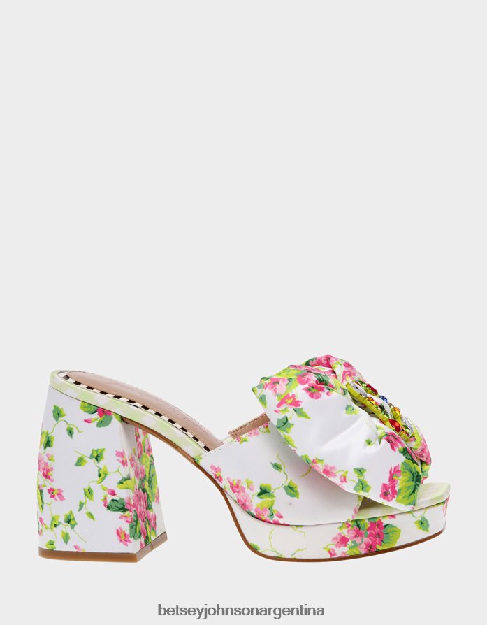 Betsey Johnson mujer posibilidad multi blanco zapatos DTLJP88