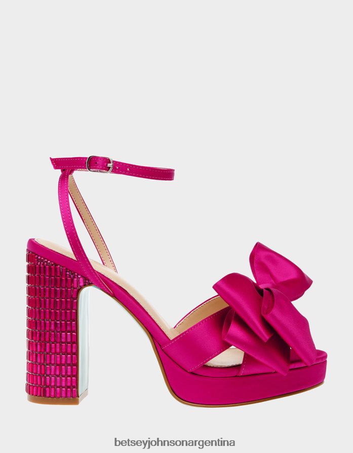 Betsey Johnson mujer loca fucsia zapatos DTLJP896